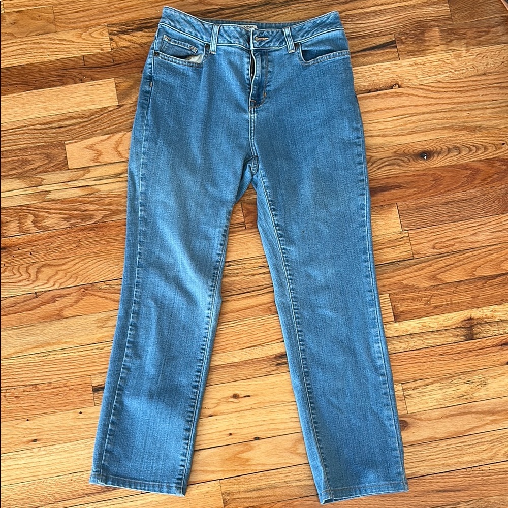 L.L. Bean Classic Blue Women's Jeans Size 8